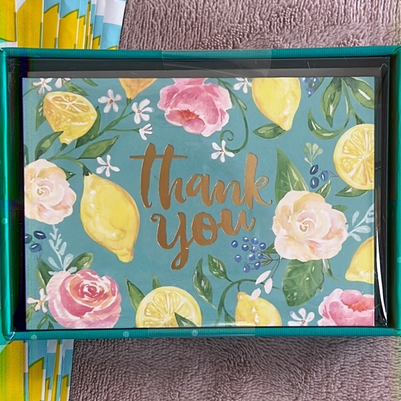 48pc set Thank You Cards and Poly mailers bundle Lemons - Picture 6 of 9